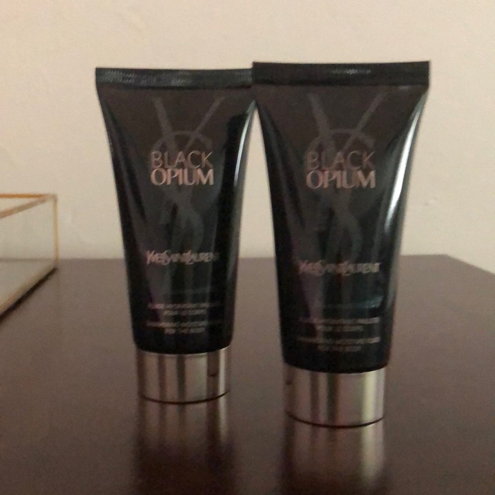 YSL Black opium body lotion